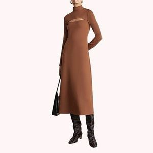 Who What Wear Jasmine Cutout Midi Dress